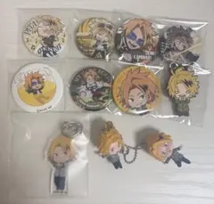 上鳴電気缶バッジ・キーホルダー 11点セット