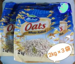 ⭐︎みみ様専用⭐︎オートミール 2Kg×2袋 Melvit - メルカリ