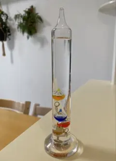 ガリレオ温度計　Sサイズ(測定範囲18〜24℃)