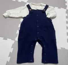 オーバーオールとトレーナーセット