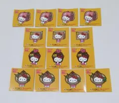 ハローキティ✕ヤマト運輸　50周年記念シール　4種類14枚