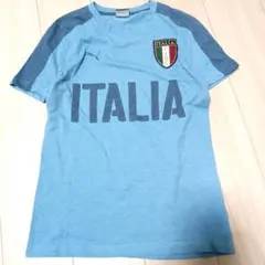 PUMA イタリア代表 Tシャツ ライトブルーS1196番