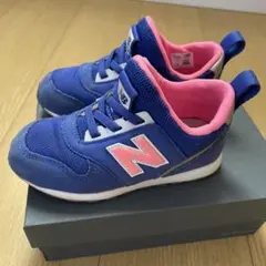 New Balance 996 ブルー/ピンク スニーカー
