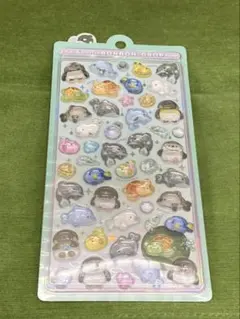 ボンボンドロップシール 海の生き物 キャラクターグッズ