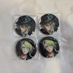 ブラスタ ブラックスター リンドウ 缶バッジ 展示会 2周年