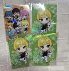 アンプタックカラーズ Summerグッズ クリアカード ぷりっつ、集合