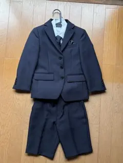 【美品】入学式 男子 フォーマル　セット (ブレザー・シャツ・ズボン・ネクタイ)