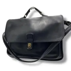 COACH 5180 USA製 ブリーフケース ショルダーバッグ 2way COACH 5180 Metropolitan Briefcase / コーチ フラップ式