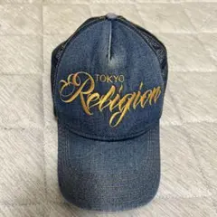 Religion デニムキャップ TOKYO刺繍　OTTO