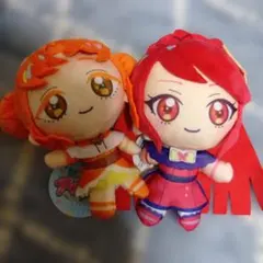 ひみつのアイプリ ぬいぐるみマスコット①2点セット