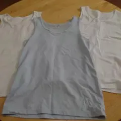 UNIQLO 　タンクトップ　シャツ 3枚セット 120サイズ エアリズム