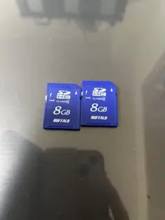 BUFFALO 8GB SDHCカード 2枚セット
