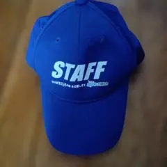 STAFF キャップ ブルー 　彩の国まごころ大会