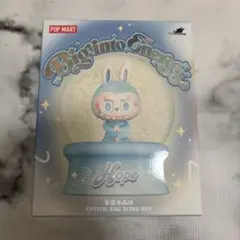 popmart ポップマート labubu ラブブ スノードーム　クリスタル