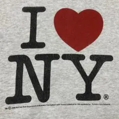 当時物 I LOVE NY アイラブニューヨーク 土産 スウェット ヴィンテージ