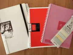 キングジム 二つ折りCOMPACK クリアーファイルとA5ノートのサムネイル