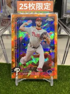 Zack Wheeler topps chrome sapphire 25枚限定