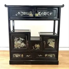 螺鈿家具 螺鈿細工 飾り棚 大陸家具 2025年最新】螺鈿 棚の人気アイテム - メルカリ