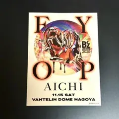 B’z FYOP グッズ購入特典 ステッカー 11月15日