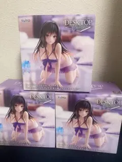 To LOVEる Desktop Cute フィギュア 古手川唯 3個セット