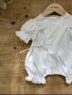 monbebe /モンベベ セレモニードレス　ロンパースとボンネットセット