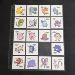 ポケモンパンデコキャラシール ２１６弾セミコンプリート