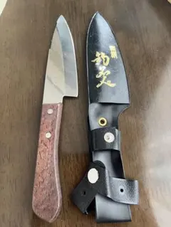 登録 釣人 釣り用ナイフ 包丁　ケース付き 全長約24.5㎝のサムネイル