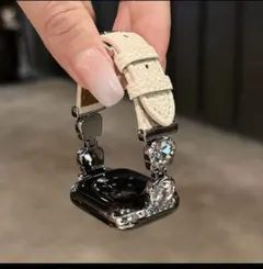 Apple Watch バンド　42/44/45/46/49mm 対応　ホワイト