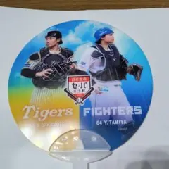 甲子園限定 セ・パ交流戦 グルメフェア限定ミニうちわ 坂本誠志郎×田宮裕涼
