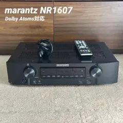 Marantz NR1607 AVサラウンドレシーバー Amazon.co.jp: Marantz AVレシーバー スリムデザイン ブラック
