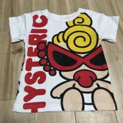 ヒスミニ ヒステリックミニ 半袖 Tシャツ ホワイト 90 プリント