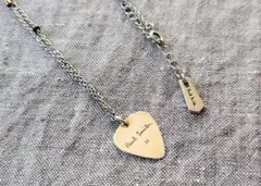 【Paul Smith】 シルバー925 ギターピック ネックレス