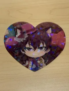 アイナナ　ナンジャ　ダイカットクリアカード　トウマ　10th