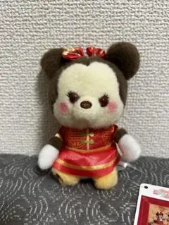 Disney ミルキーボア　ミニーマウス　アジアンスタイル