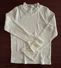 tal. by yumi. レースネック 袖レース 長袖トップス
