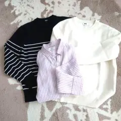 ユニクロ　トップス3点