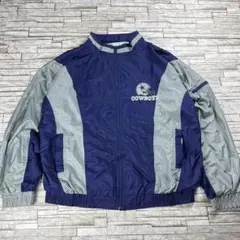 90s NFL カウボーイズ ナイロンジャケット チームロゴ ヴィンテージ