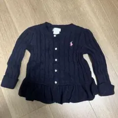 Ralph Lauren ネイビーカーディガン 12M