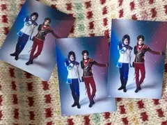 『刀ミュ 刀剣乱舞』加州清光／大和守安定＆佐藤流司／鳥越裕貴』 ブロマイド ３枚