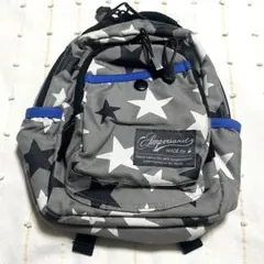 【匿名配送】アンパサンド　リュック　星柄　グレー　ブリーズ　キッズ　ベビー　SS