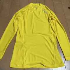 YONEX イエロー 長袖シャツ JP L