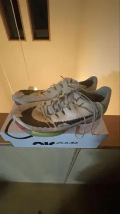 Air Zoom MAXFLY パンクスパイクシューズ ホワイト26.0