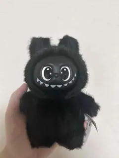 Labubu ラブブ ぬいぐるみ LABUBU ぬいぐるみキーホルダー　黒鼻