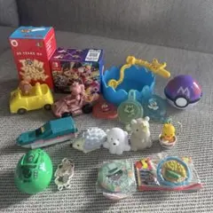 おもちゃ　詰め合わせ　まとめ売り　マクド　ピーチ姫　トムとジェリー　ポケモン