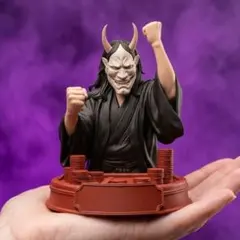 【特級呪物】般若鬼面の博打師 勝負運を喰らい尽くすギャンブル特化の賭博神像