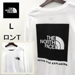 [ノースフェイス] BOX NSE◆長袖 ロンTシャツ/ot3160L