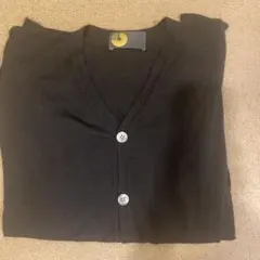 Vネック カーディガン 5ボタン