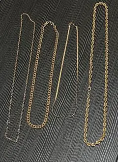 ゴールド　ネックレス　セット