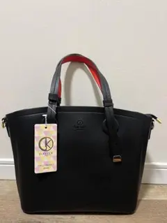 D.KELLY ブラック ハンドバッグ DK-BL-956