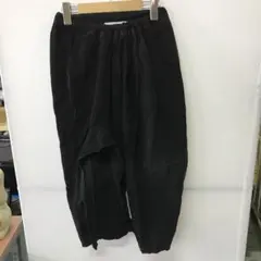 SH23 UNIONINI コーデュロイ パンツ ブラック 古着